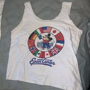 VINTAGE DISNEY EPCOT CENTER TANK TOP